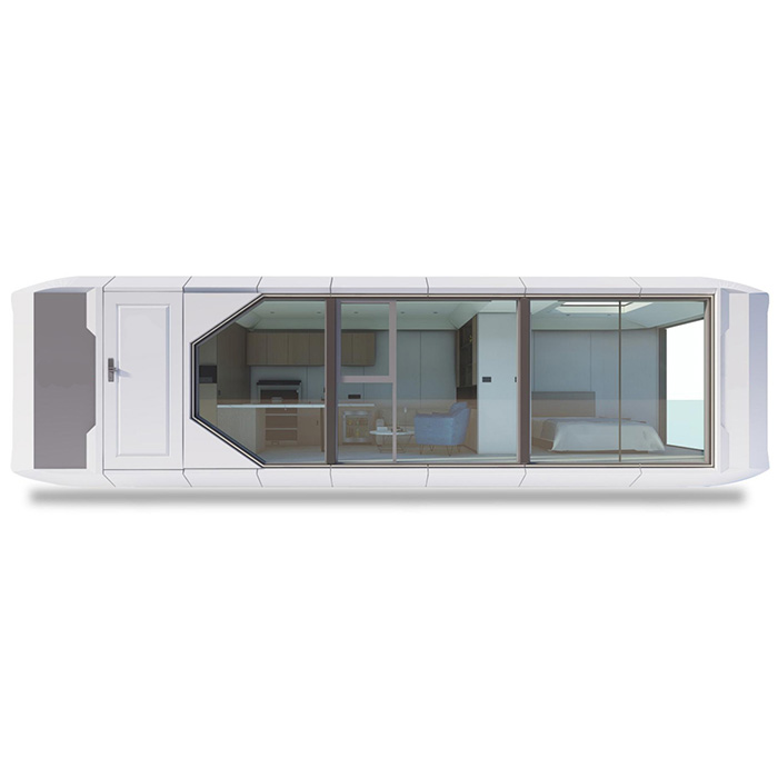 Modular Capsule House With Balcony - D9