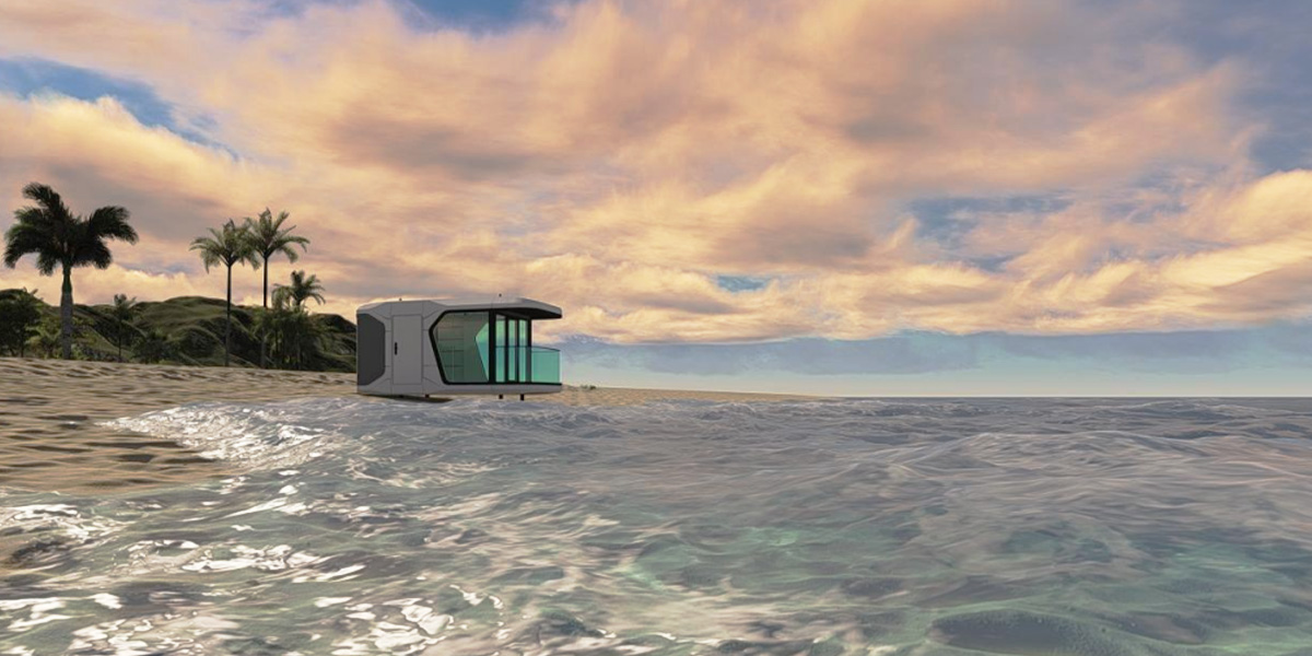 application of Space Capsule Movable Homes