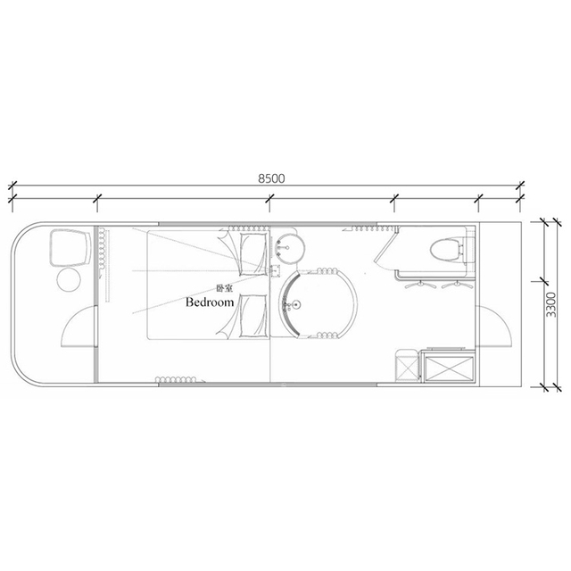 Prefabricated Mobile Capsule House - X2