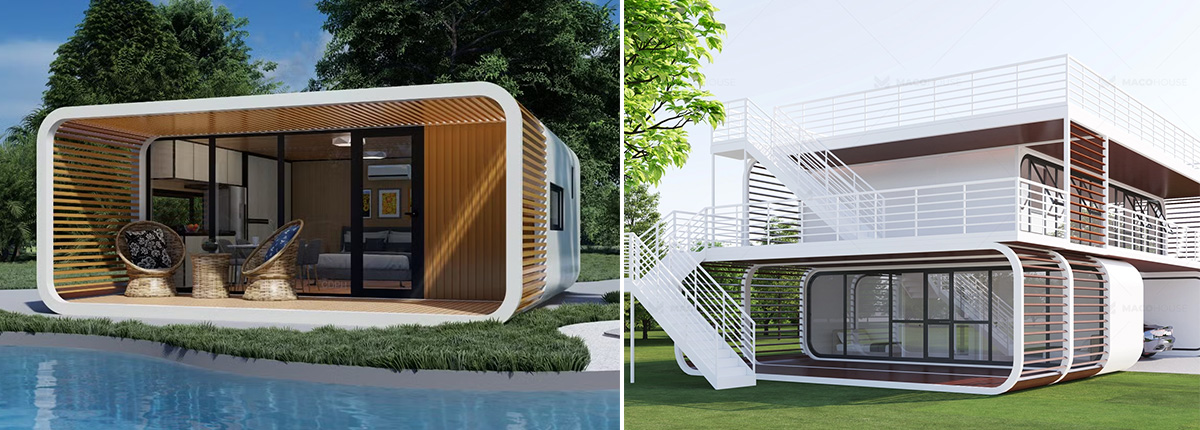 customized Apple House container house