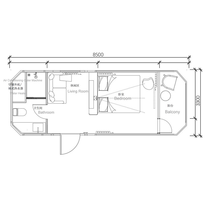 Modular Space Capsule House