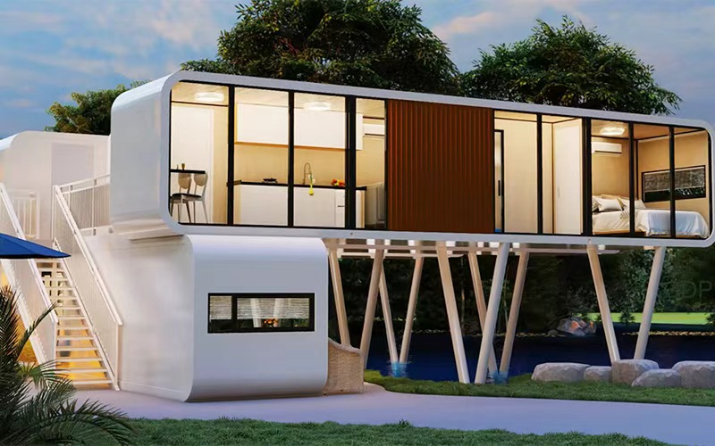 Apple Capsule House A New Modular Residential Option Combining Unique Design, Economy and Sustainability