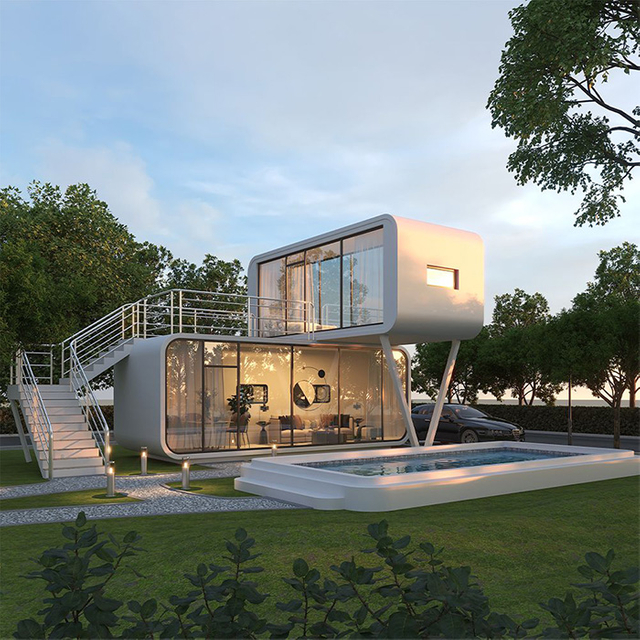 Modern Capsule Cabin Hotel