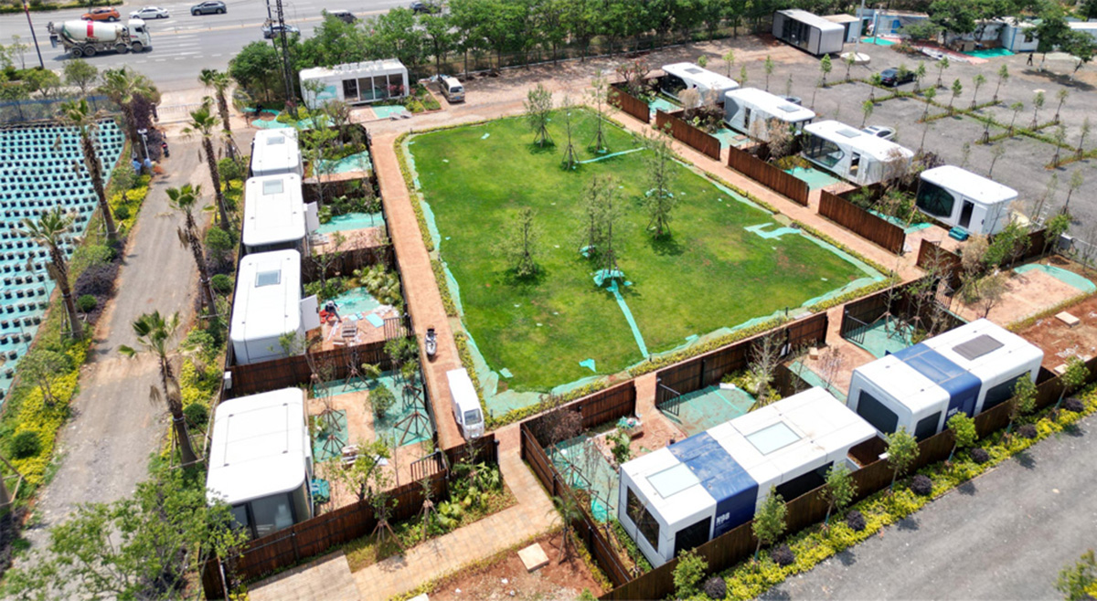 Commercial Space Capsule House factory