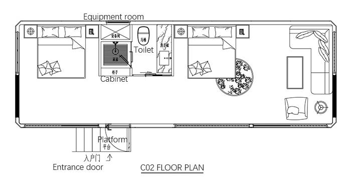 customized Prefab Tiny House(1)