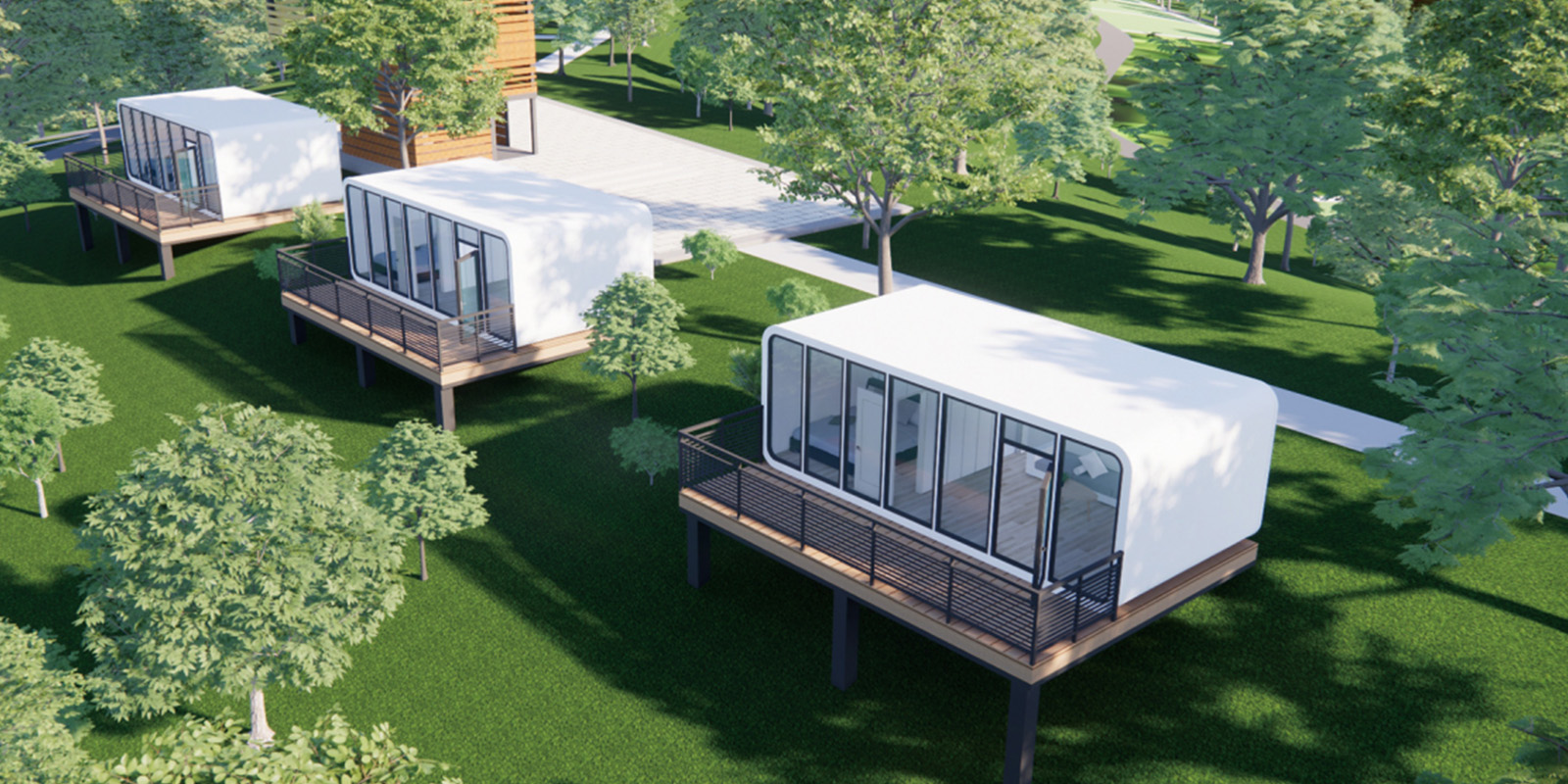 Floating Capsule Homes