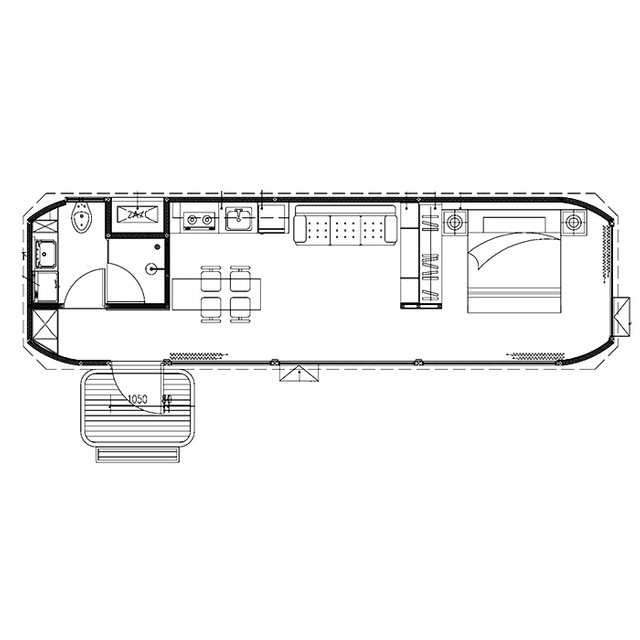 Capsule House Vacation Space