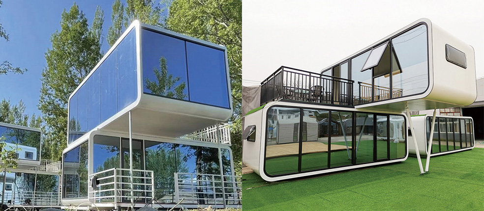 Capsule Container House application