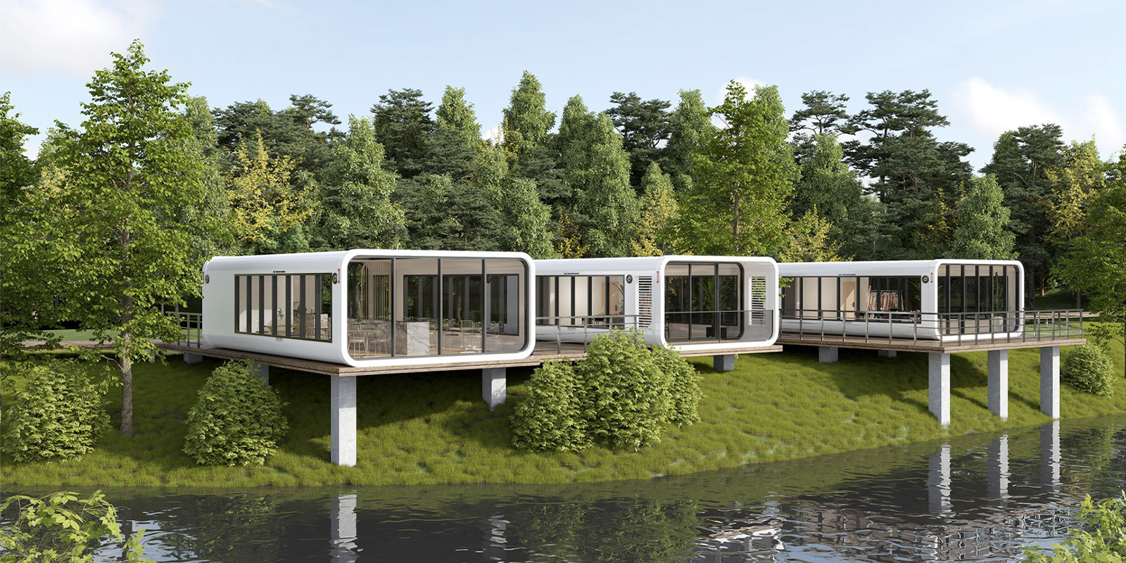 Capsule Container House application